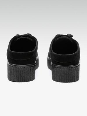 black lace-up sneakers - 16170244 - Standard Image - 3