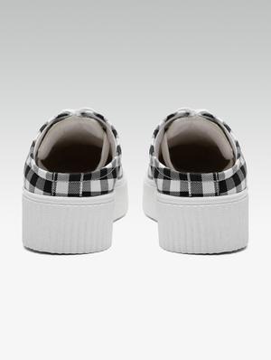 black slip on casual shoes - 16170252 - Standard Image - 3