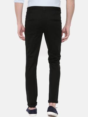 black solid chinos - 16170614 - Standard Image - 3