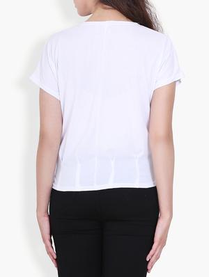 quirky print short sleeved tee - 16170962 - Standard Image - 3