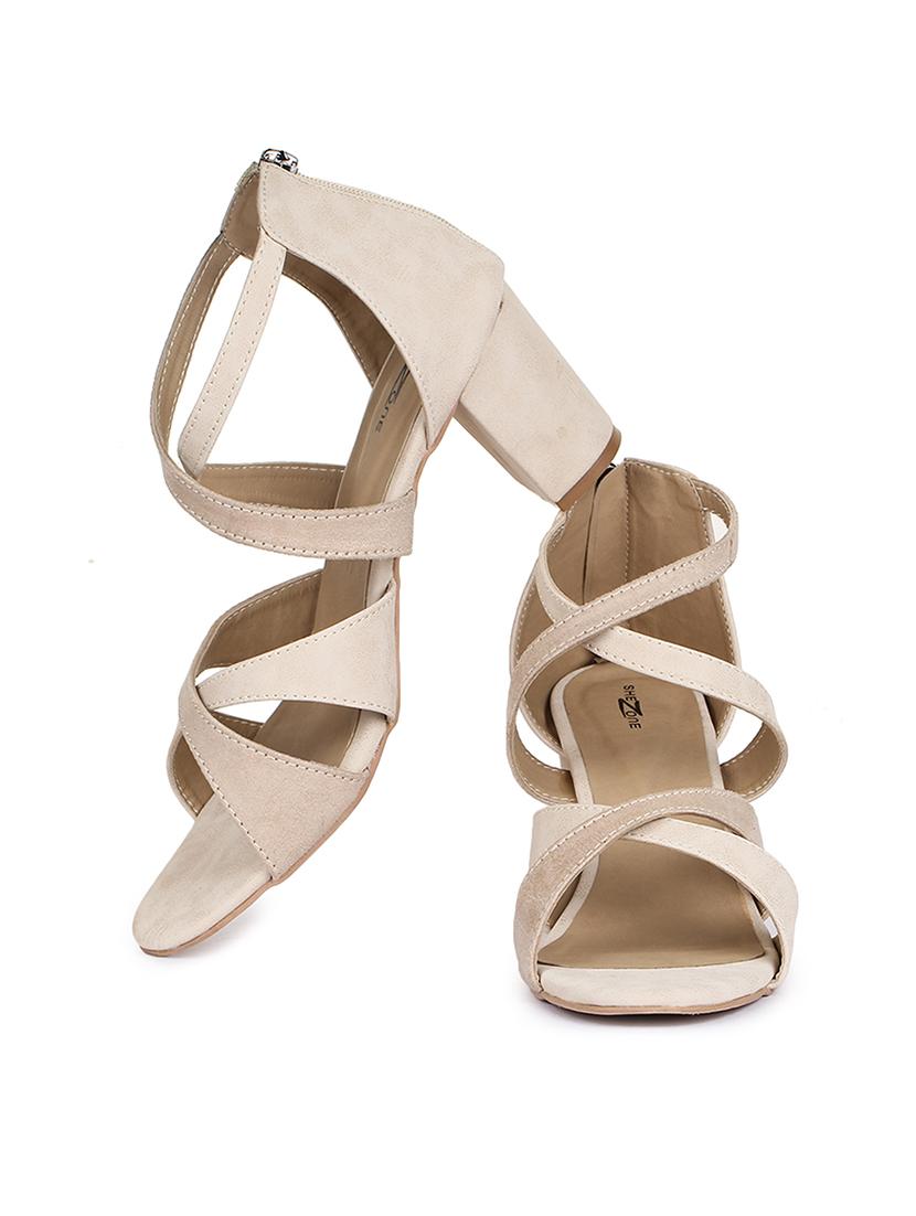 beige closed back sandals - 16171094 - Zoom Image - 3