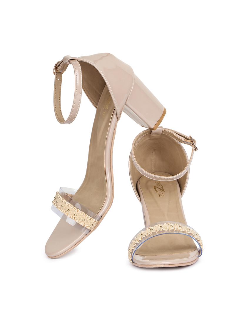 beige ankle strap sandals - 16171100 - Zoom Image - 3
