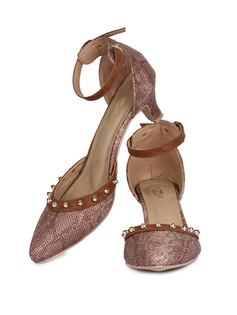 brown ankle strap sandals - 16171102 - Zoom Image - 3