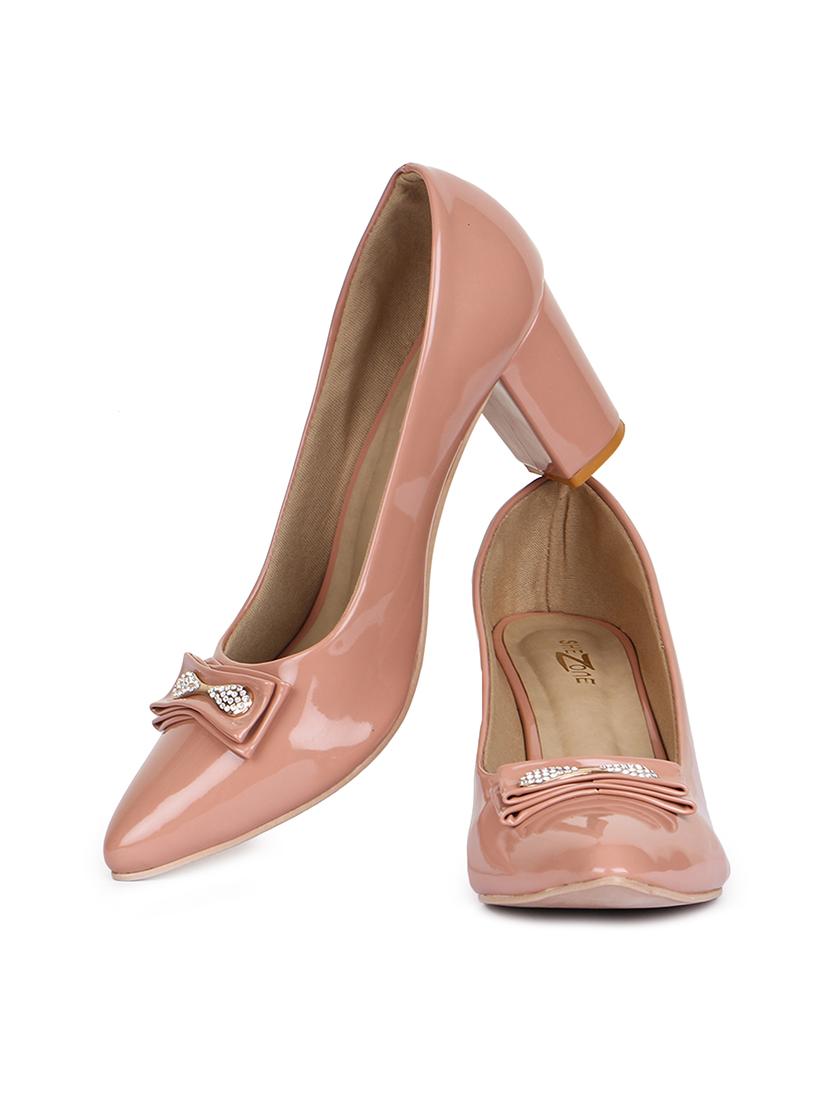brown slip on pumps - 16171103 - Zoom Image - 3