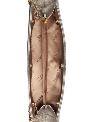 grey leatherette (pu) envelope clutch - 16171379 - Standard Image - 3