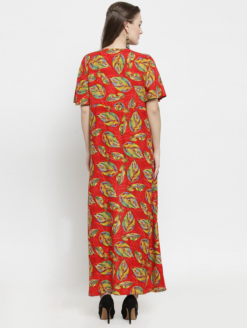 red viscose shrug - 16173383 - Zoom Image - 3