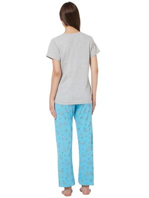 graphic print nightwear set - 16174530 - Standard Image - 3