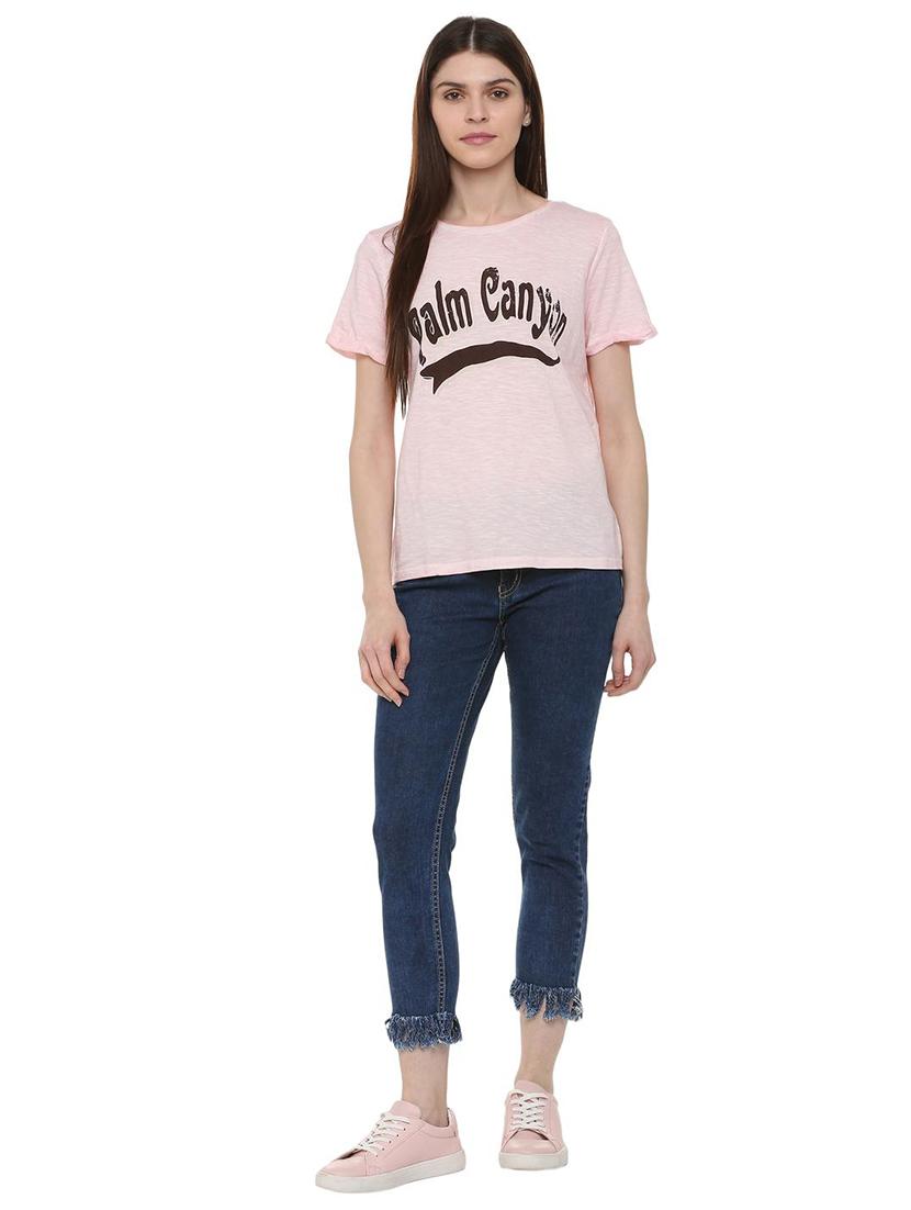 frayed hem cropped jeans - 16178144 - Zoom Image - 3