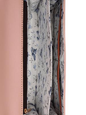 pink leatherette (pu) regular sling bag - 16183822 - Standard Image - 3