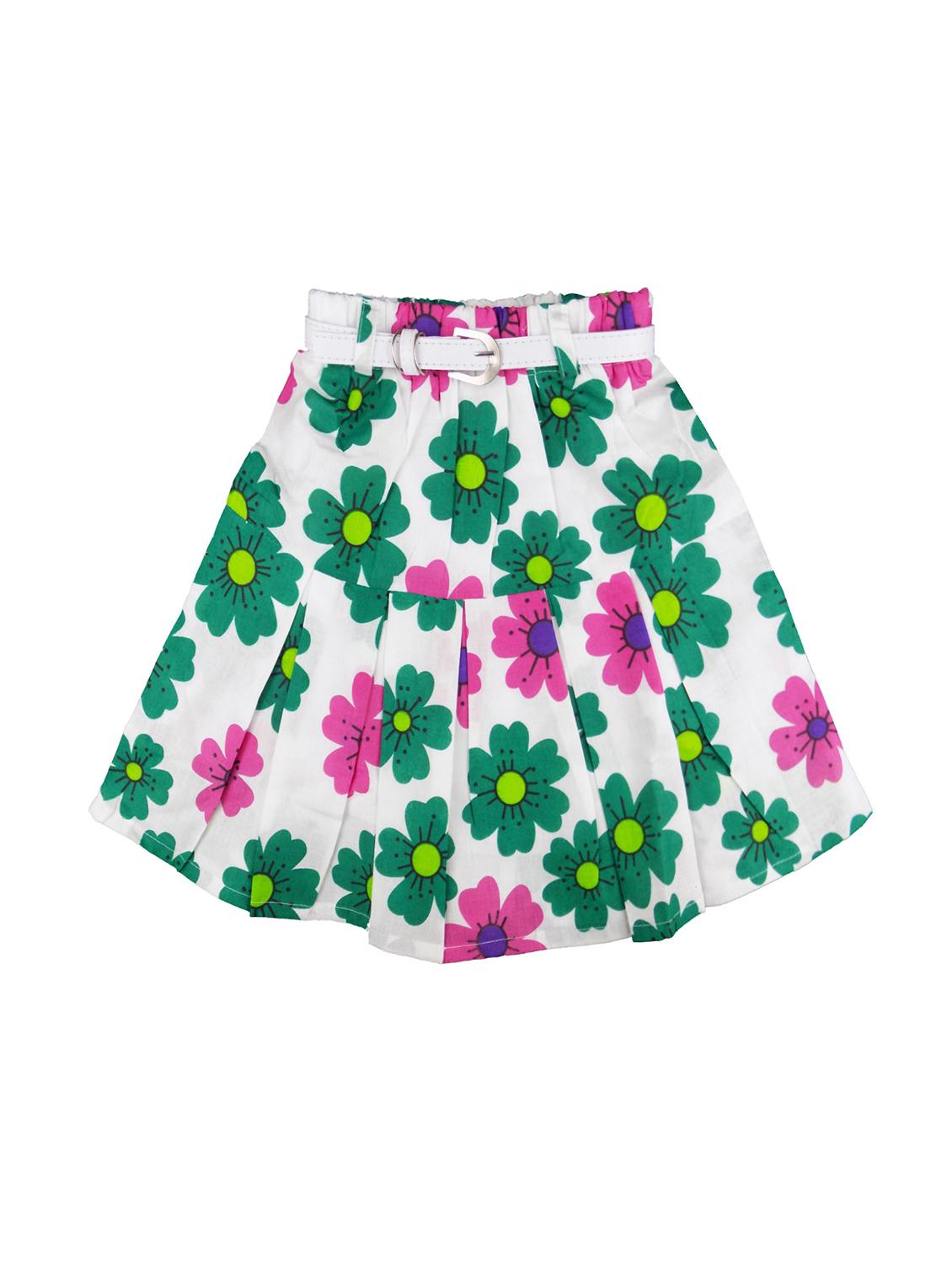 multi colored cotton regular skirt - 16183996 - Zoom Image - 3