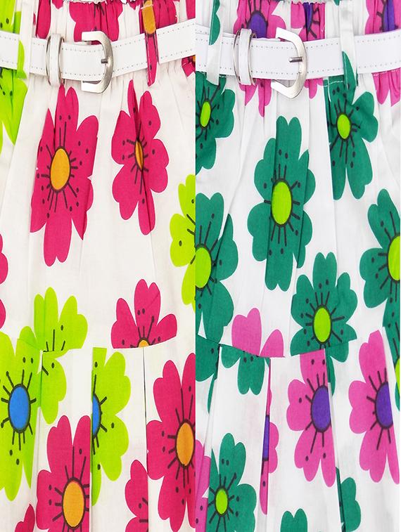 multi colored cotton regular skirt - 16183996 - Zoom Image - 6