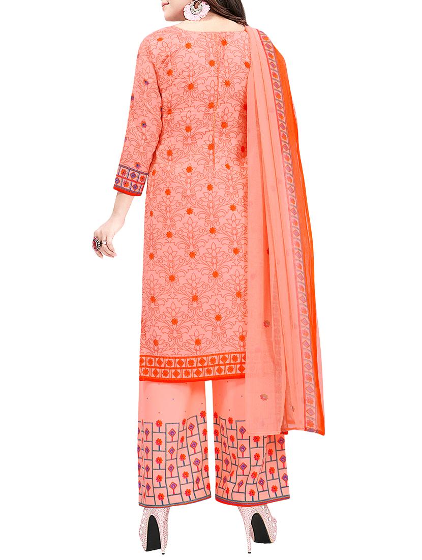set of 2 multicolor unstitched suit combo - 16186666 - Zoom Image - 3