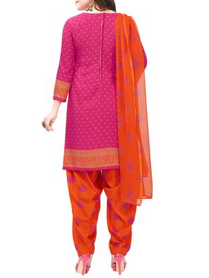 set of 2 multicolor unstitched suit combo - 16186681 - Standard Image - 3