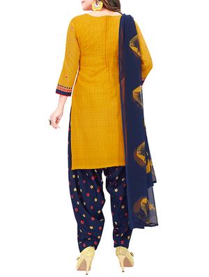 set of 2 multicolor unstitched suit combo - 16186682 - Standard Image - 3