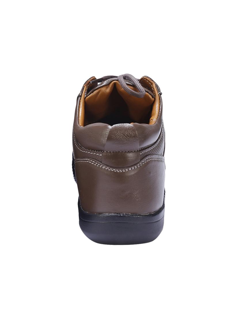 brown leather lace up shoes - 16187572 - Zoom Image - 3