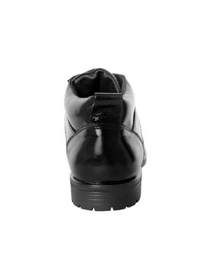 black leather lace-up derbys - 16187588 - Standard Image - 3