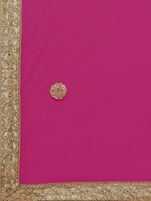 zari embroidered a-line lehenga - 16188007 - Standard Image - 6
