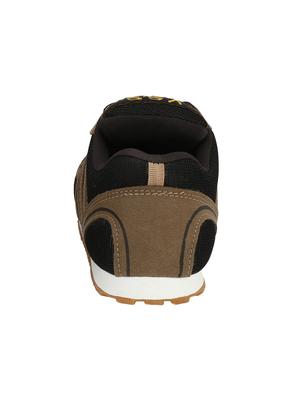 brown fabric sport shoes - 16189139 - Standard Image - 3