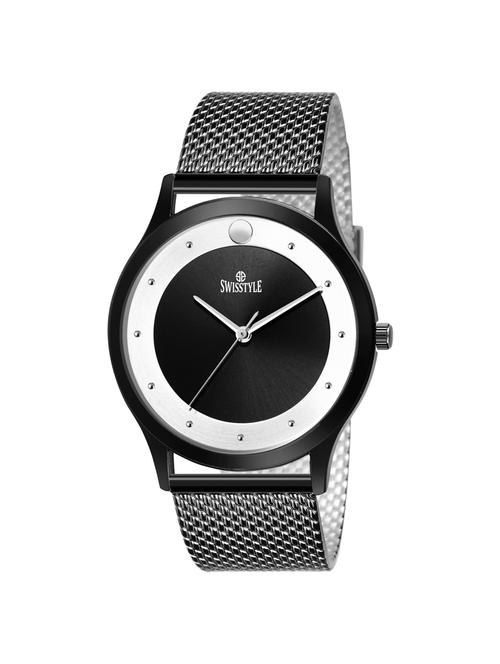 round dial analog watch-(ss-gr077) - 16189614 - Standard Image - 1