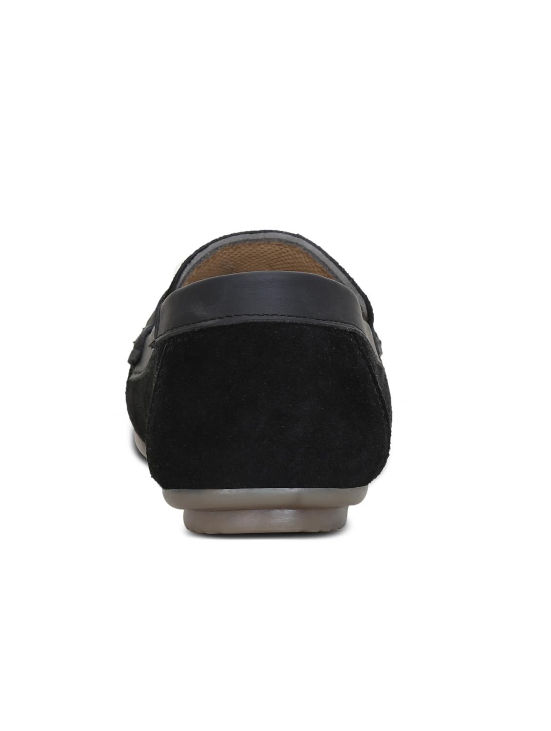 black slip on loafers - 16189921 - Zoom Image - 3