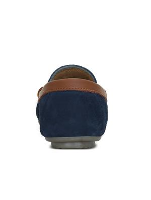 navy slip on loafers - 16189922 - Standard Image - 3