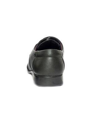 black leather lace-up derbys - 16190865 - Standard Image - 3