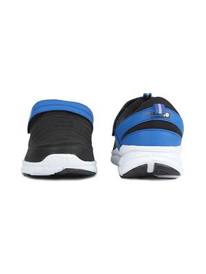 black leatherette sport shoes - 16191298 - Standard Image - 3