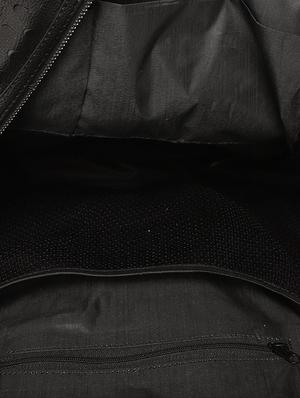 textured black canvas backpack - 16193259 - Standard Image - 3