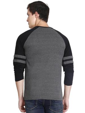 grey raglan t-shirt - 16194299 - Standard Image - 3