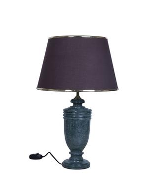 Fos Lighting Green Marble Trophy Table Lamp with Chrome Brown Shade - 16194773 - Standard Image - 3