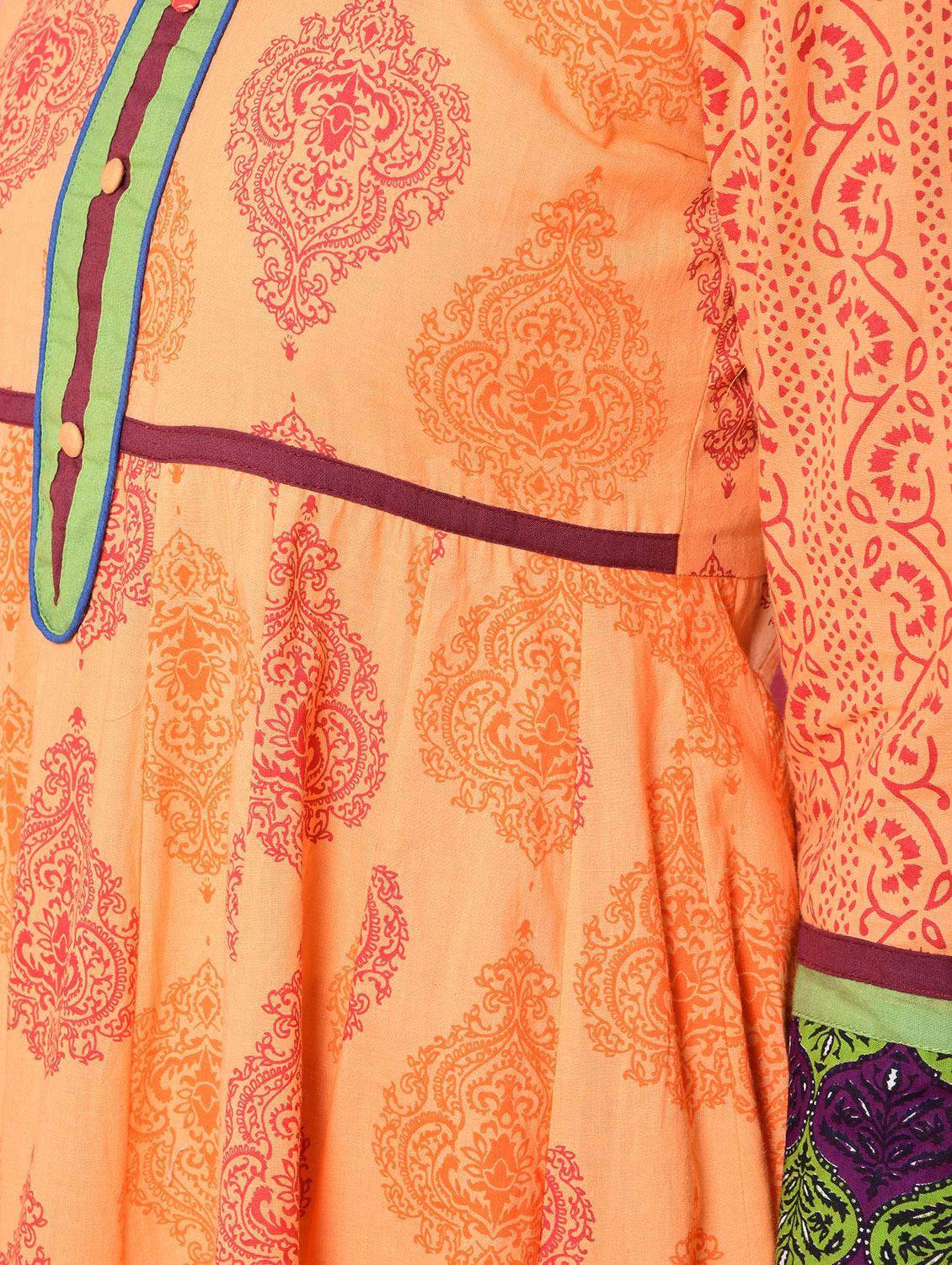 Printed flared kurta - 16195257 - Zoom Image - 6