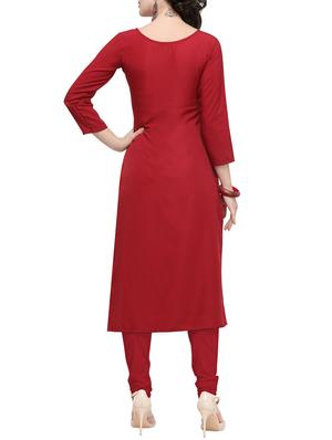 Digital printed straight kurta - 16195393 - Standard Image - 3