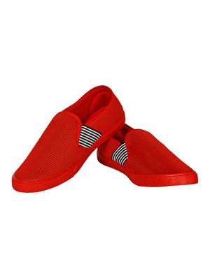 red mesh slipons - 16195505 - Standard Image - 3