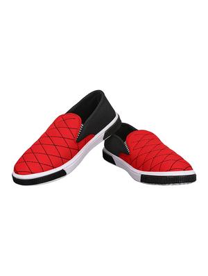 red canvas slipons - 16195517 - Standard Image - 3