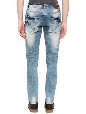 blue heavy washed jeans - 16197862 - Standard Image - 3