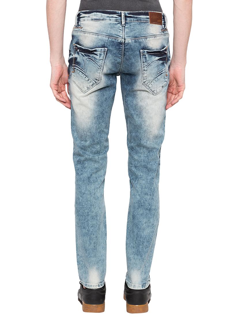 blue heavy washed jeans - 16197862 - Zoom Image - 3