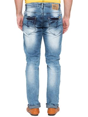 blue heavy washed jeans - 16197863 - Standard Image - 3