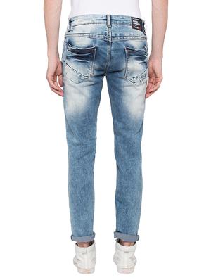 blue heavy washed jeans - 16197864 - Standard Image - 3