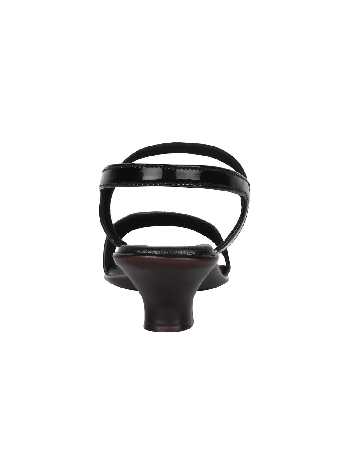 black back strap sandals - 16198563 - Zoom Image - 3