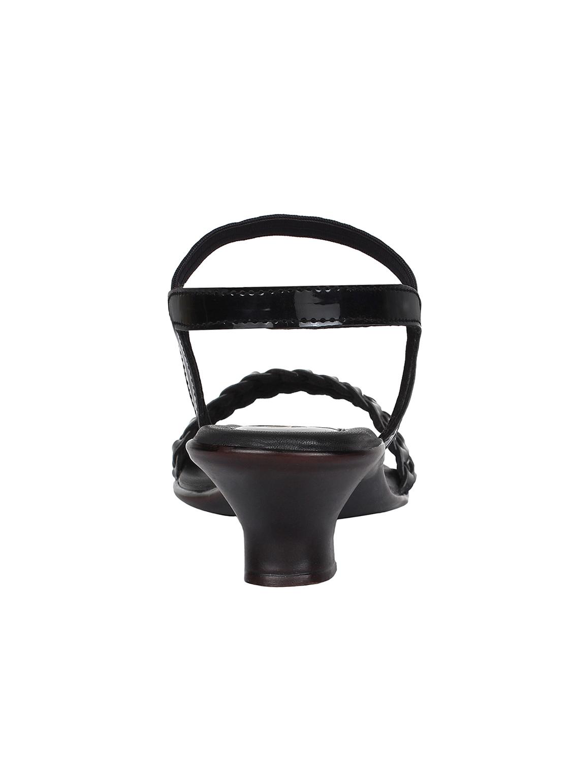 black back strap sandals - 16198564 - Zoom Image - 3