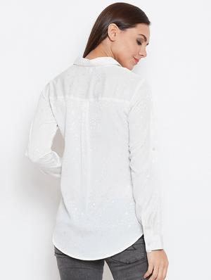 roll up sleeved back pleat shirt - 16198958 - Standard Image - 3