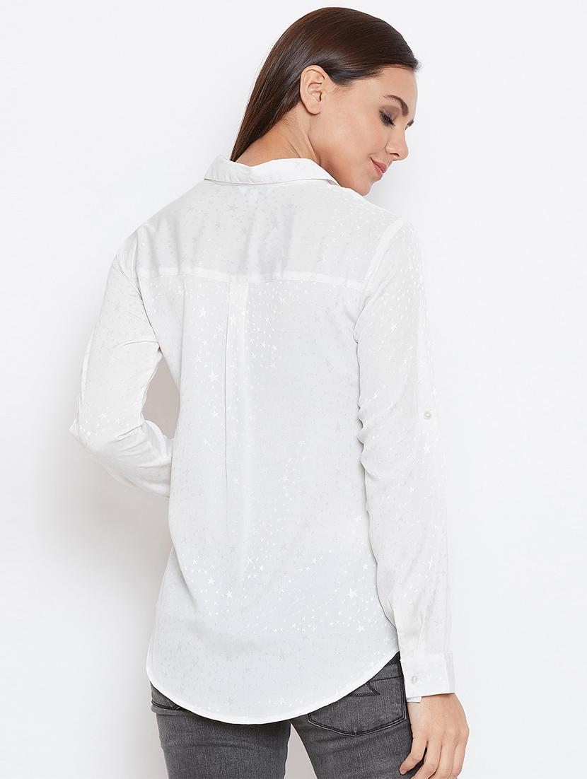 roll up sleeved back pleat shirt - 16198958 - Zoom Image - 3