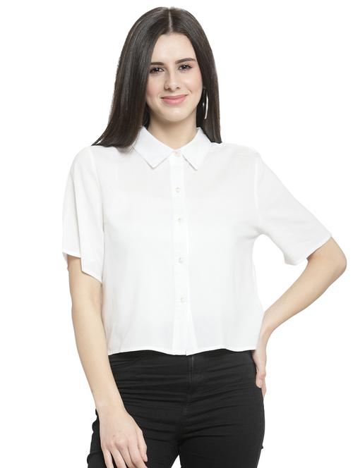 back pleat short sleeved shirt - 16199499 - Very Small Image - 1