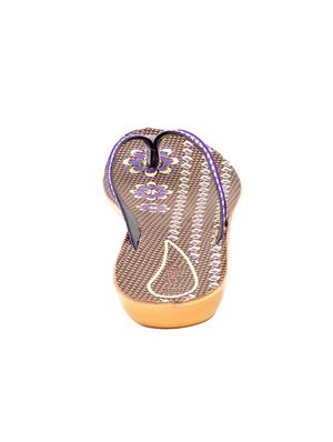 purple toe separator flip flops - 16199676 - Standard Image - 3