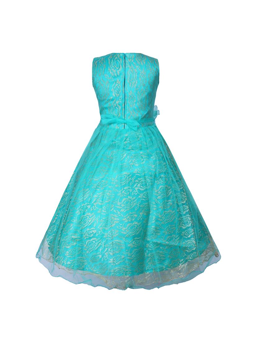 light blue net party gown - 16203367 - Zoom Image - 3