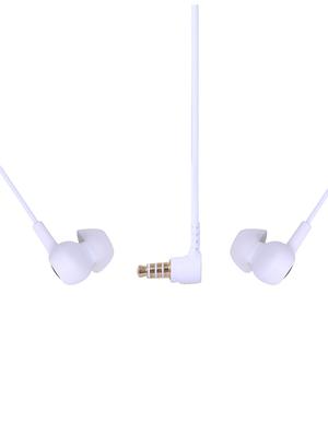 white plastic in ear phones - 16204150 - Standard Image - 3