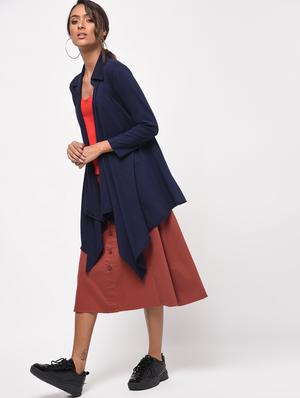 shirt collar asymmetric shrug - 16204467 - Standard Image - 3
