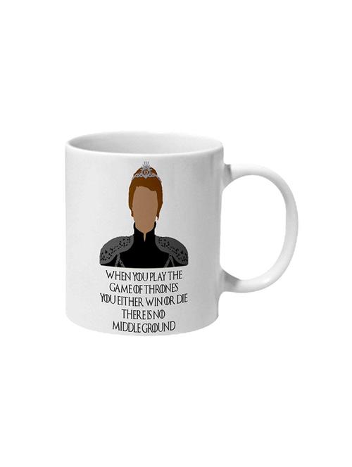 game of thrones cersei win or die quote ceramic mug - 16206702 - Standard Image - 1