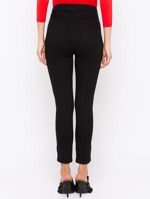 zipper detail high rise jegging - 16206872 - Standard Image - 3