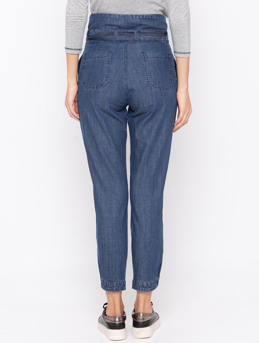 tie knot high rise jeans - 16208056 - Zoom Image - 3